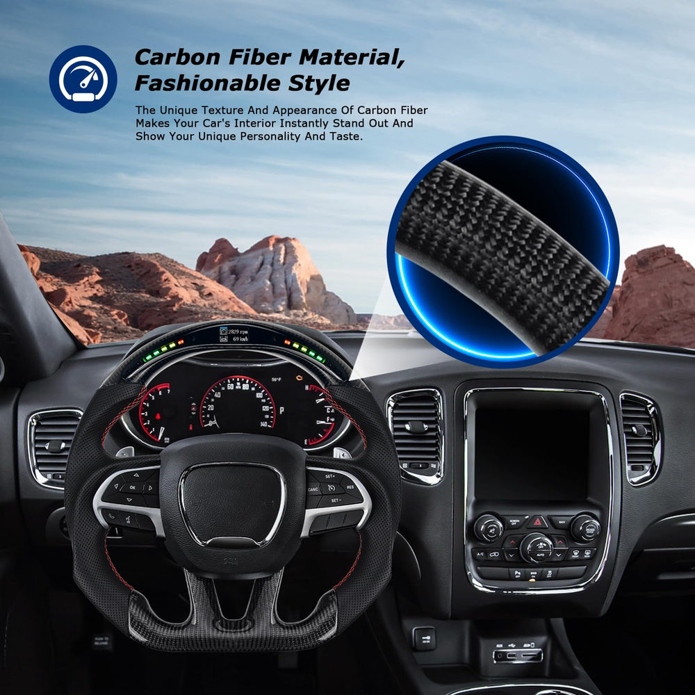 VOONKE heated steering wheel offers warm, comfortable grip in winter