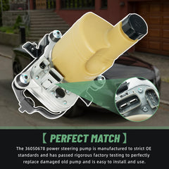 VORGENS durable aluminum housing on steering pump
