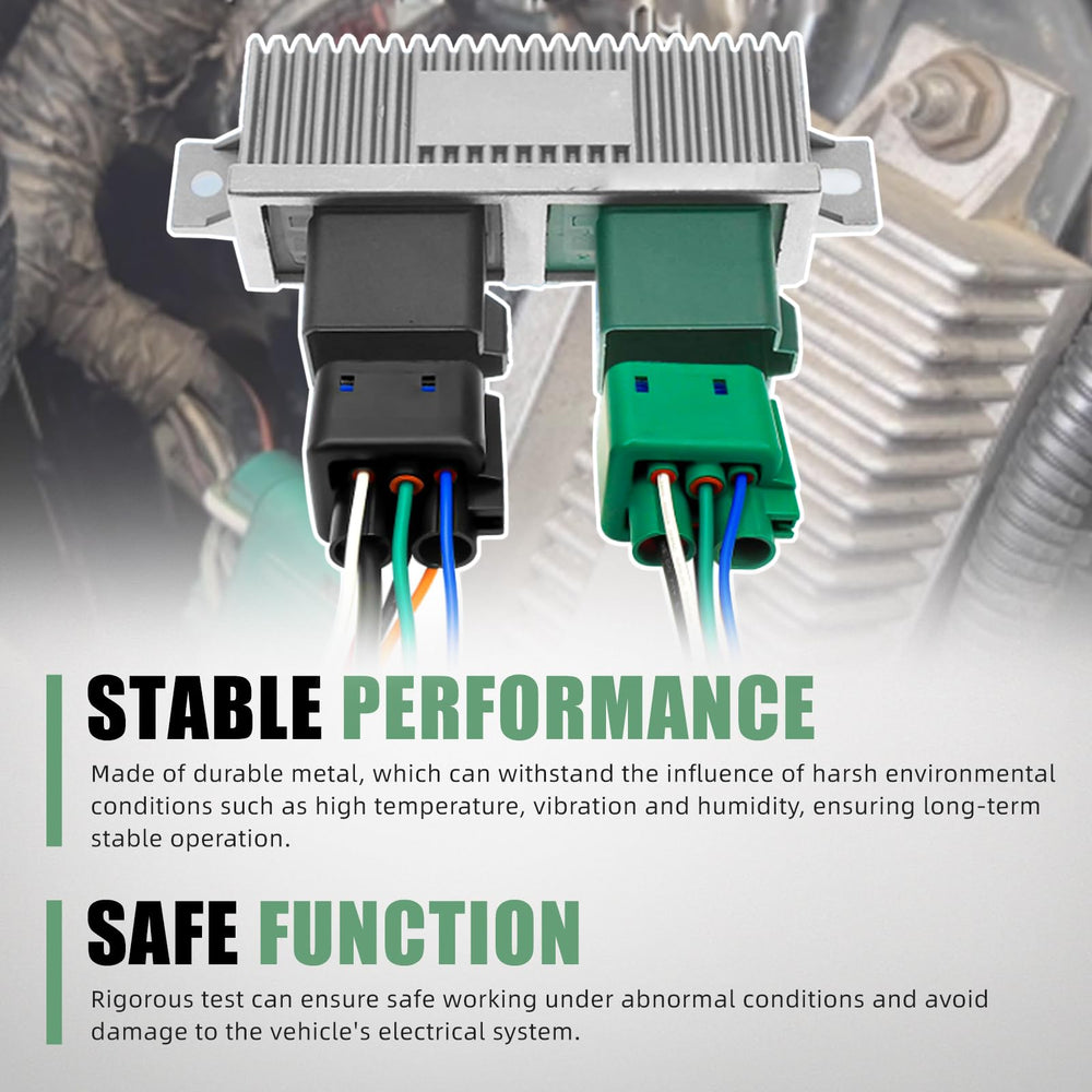 VORGENS glow plug control module packaging, ready-to-install kit.