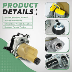 VORGENS servo pump aluminum alloy close-up showing durable body