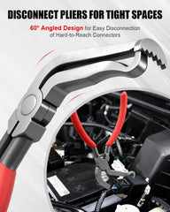 Vorhixa Clic-R collar pliers release locking collars without damaging wires