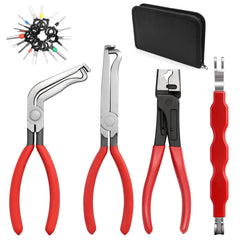 Vorhixa straight disconnect pliers for safe automotive connector separation in tight spaces