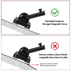 In-use shot of Vornalex holder keeping flag steady during movement.