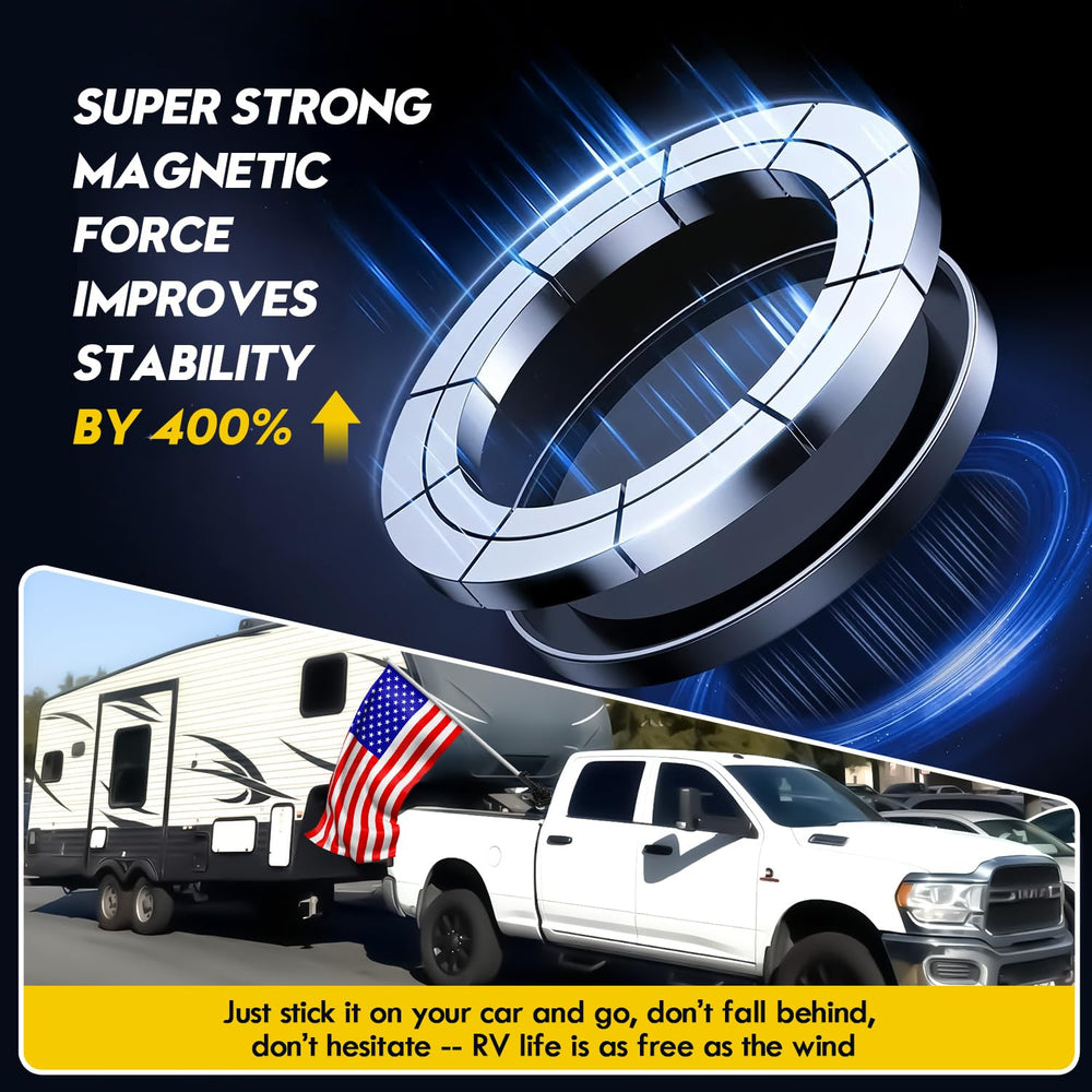 Flagpole protector feature on the Vornalex holder prevents pole damage.