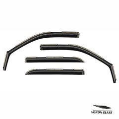 Voron Glass 4-piece set for Dodge RAM with factory-style appearance