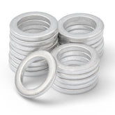 VOTEX M12 drain plug washer close-up showing durable aluminum