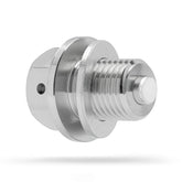 Votex M14x15mm magnetic oil drain plug ready for engine installation, captures debris