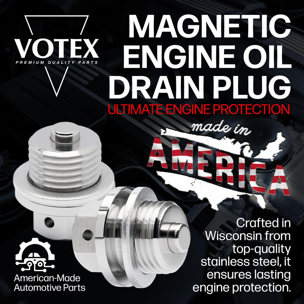 Votex DP009 installed on Subaru with visible magnet for debris capture