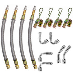 VOTNMIC 7-inch stainless steel valve extension for easier dual-wheel inflation.