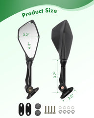 VOUTRAK garage-friendly mirror aids precise parking and storage