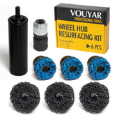 Vouyar wheel hub resurfacing kit main tools for clean brake surfaces