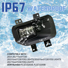 VPIMOZO fog light with bulbs included, ready for quick fit.