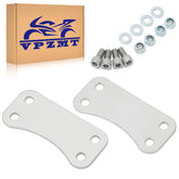 VPZMT 21-inch front fender riser bracket in black for Harley Touring, easy bolt-on