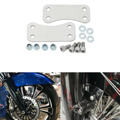 21-inch wheel Harley setup showing proper clearance and alignment