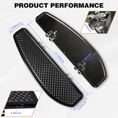 VPZMT packaging image showing a pair of front rider floorboards included