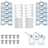 VPZMT DZUS quick-release button assembly for secure panel attachment and easy removal