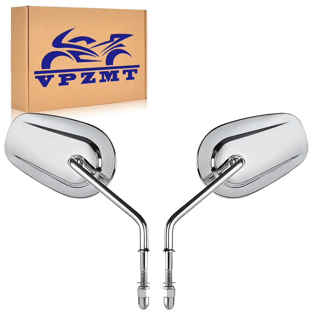 VPZMT Harley mirrors install easily, upgrade your bike's look and visibility.