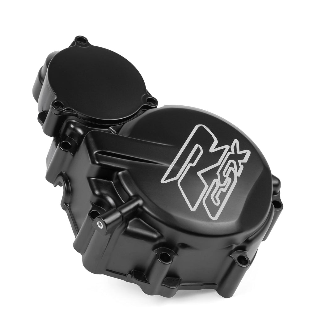 VPZMT easy-install left stator cover helps quick upgrades.