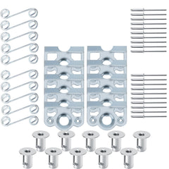 VPZMT panel-ready DZUS hardware designed for aluminum or steel panels
