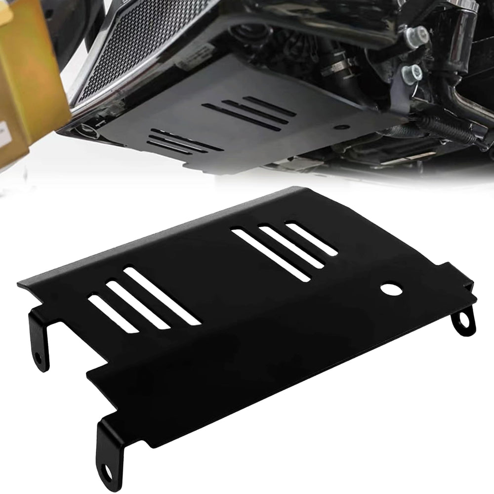 VPZMT skid plate for Harley Touring fitment protects engine and wiring on rides