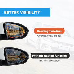 Vrasly weather-resistant mirror glass designed for VW compatibility.