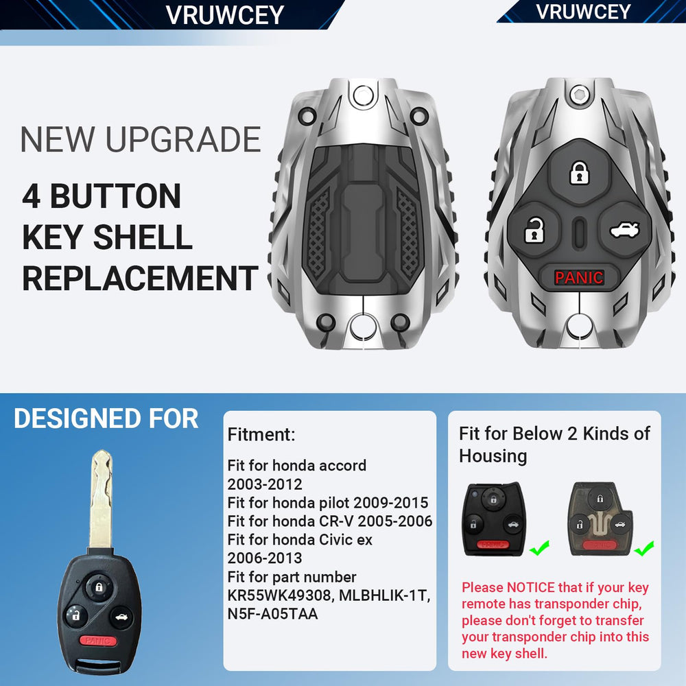 Vruwcey Honda CR-V shell shows 1:1 fit and precise button alignment.