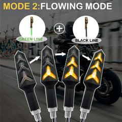 VRWEARE LED turn signal front right boosts roadside awareness on motorcycles.