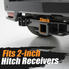 VRXSOND 2-Inch receiver compatibility delivers a secure, versatile mounting.