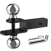 VRXSOND 4-in-1 hitch assembly enables versatile towing tasks on ATV/UTV.