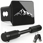 VRXSOND Mountain Range Hitch Cover for 2-Inch receivers adds rugged style and protection.
