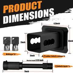 VRXSOND Two keys included for easy access and replacement.