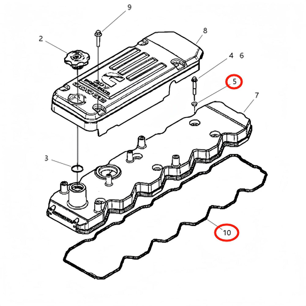 Vrytos isolator valve cover pieces reduce vibration and wear for long-lasting seals.