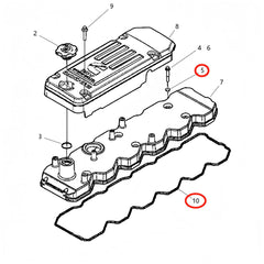 Vrytos isolator valve cover pieces reduce vibration and wear for long-lasting seals.