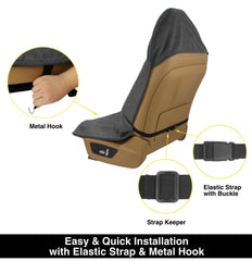 VSHIELD airbags-compatible design preserves safety while using seat belts and airbags.