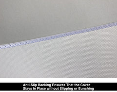 Bonus seat belt cover protects from sweat and wear with VSHIELD.