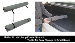 VSHIELD bonus seat belt cover and flag sticker enhance comfort and style.