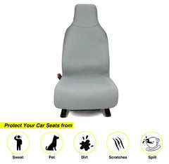 VSHIELD waterproof neoprene seat cover for rear bench seats keeps interior clean.