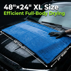 VSSOC yellow towel for rims with paint-safe drying use