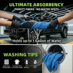 VSSOC car detailing setup with color-coded towels for workflow