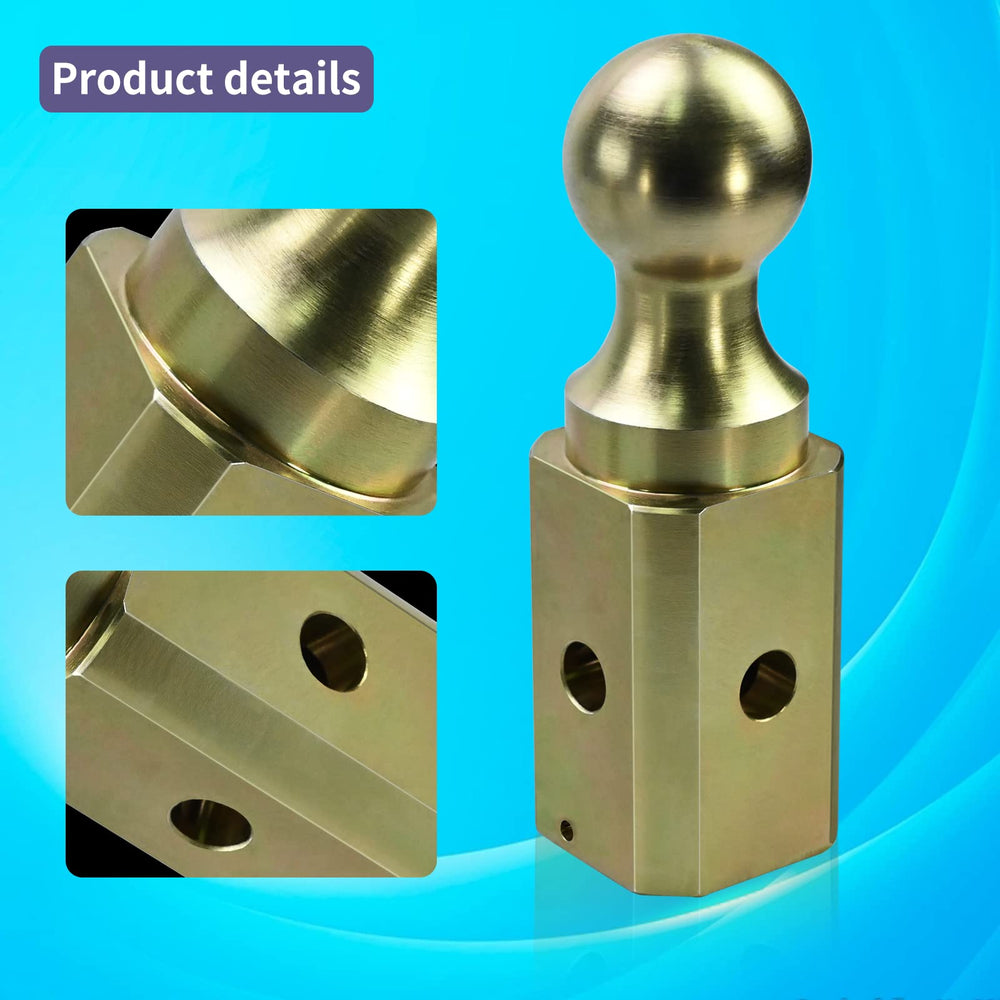 Vsttar GNXA2000 packaging includes spare steel swan neck balls