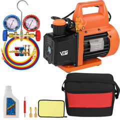 VTG VOGTEN vacuum pump with 4.5 CFM for efficient HVAC work
