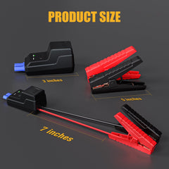 VTOMAN jumper cable use scenarios showing roadside assistance and emergency readiness