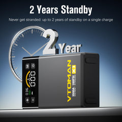 VTOMAN X3 12V lithium battery pack on the go
