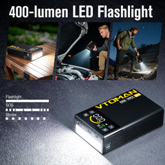VTOMAN X3 complete kit supports roadside tasks and emergencies