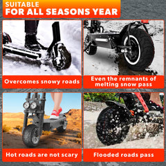 V TOWER 80/65-6 in-use on dry and wet roads for reliable grip