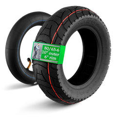 V TOWER 80/65-6 tire side view featuring rugged all-season tread for versatile rides