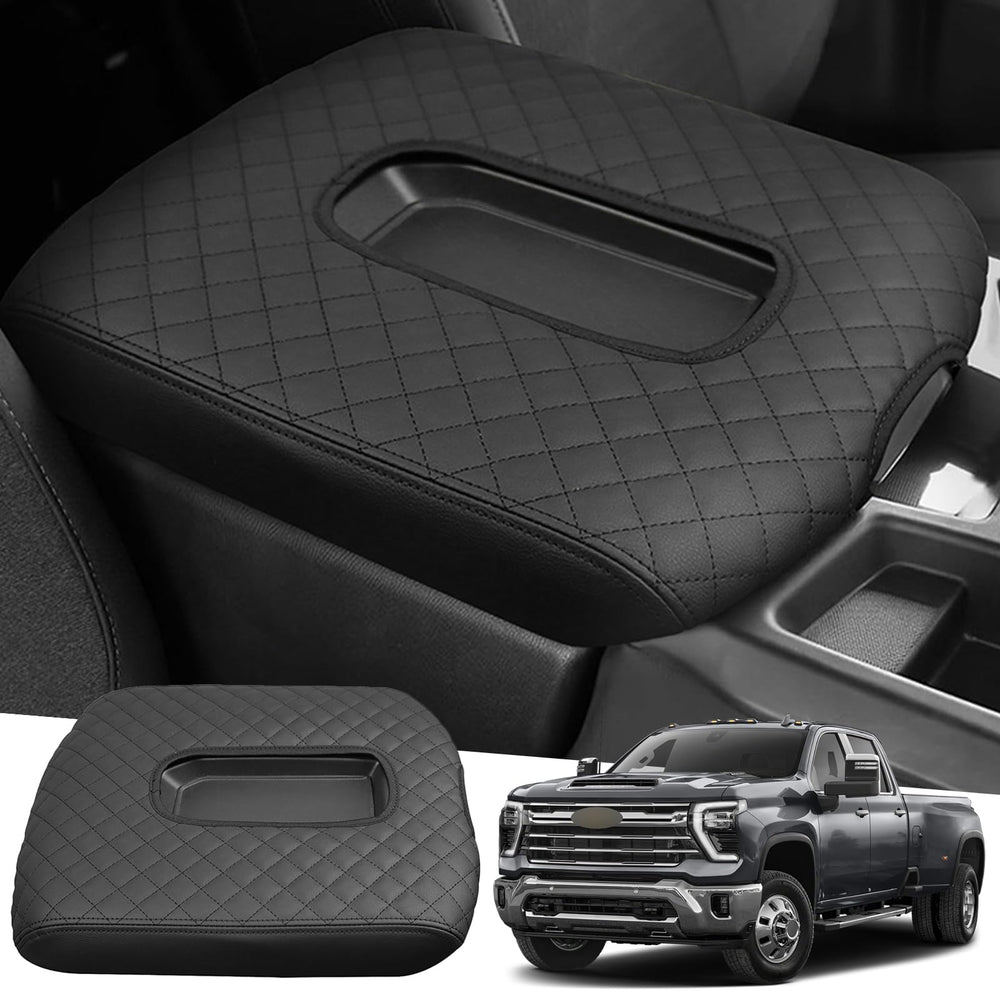 VTVWNM center console armrest cover for Chevy Silverado offers precise fit and protection.