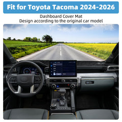 VTVWNM dash cover top view showcases three-layer construction for durable interior protection.