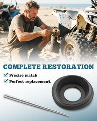 Vudajuley carb rebuild kit for Polaris ATP 500 assembly view