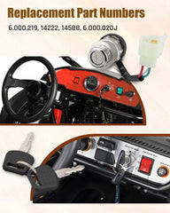 Vudajuley ignition switch for American Sportworks Go-Kart ensures steady starts